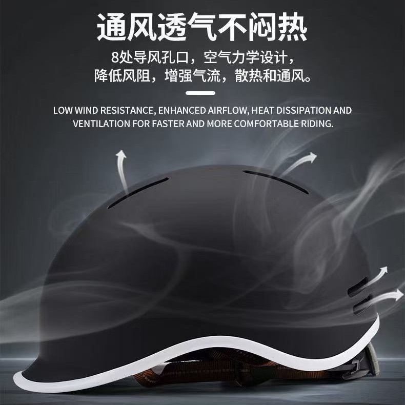 Cross-Border New Product: Bi Hao Bicycle Helmet, Urban Leisure and Commuting Helmet, Electric Scooter Helmet, Roller Skating Safety Helmet