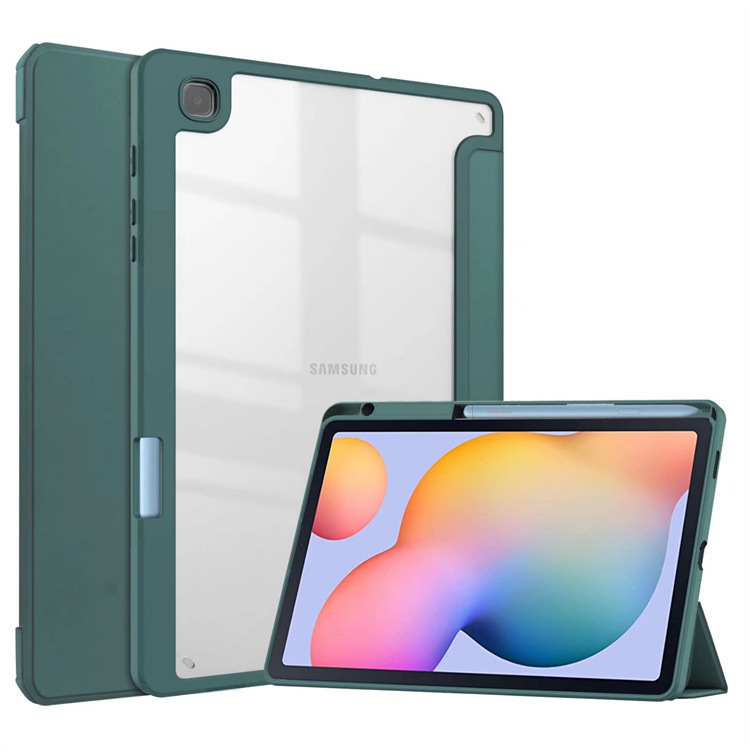 Wholesale Suitable for Samsung Tabs10Plus Protective Case S6Lite Tablet Case A9 Anti-Fall S7Fe Acrylic Case