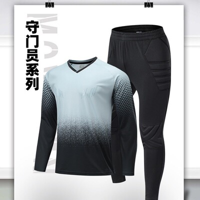 守门员服套装男长袖门将服新款可龙门衫训练服成人装备足球服