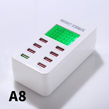 ���usb������Ų��^ ���@ʾ�����ܲ��������^QC3.0��� 8��usb