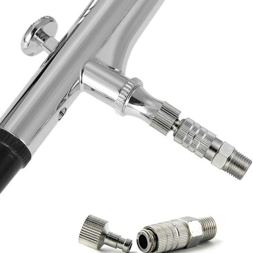 Spray gun quick connector kit includes female connector and male adapter, spray gun accessories suitable for air compressor spray pens