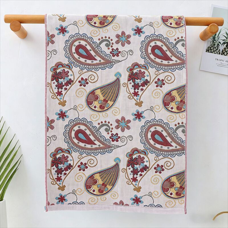Gauze Towel, Pure Cotton Household Face Towel, Adult Jacquard Fine Yarn Towel, Face Towel, Bath Towel, Wholesale from Manufacturer