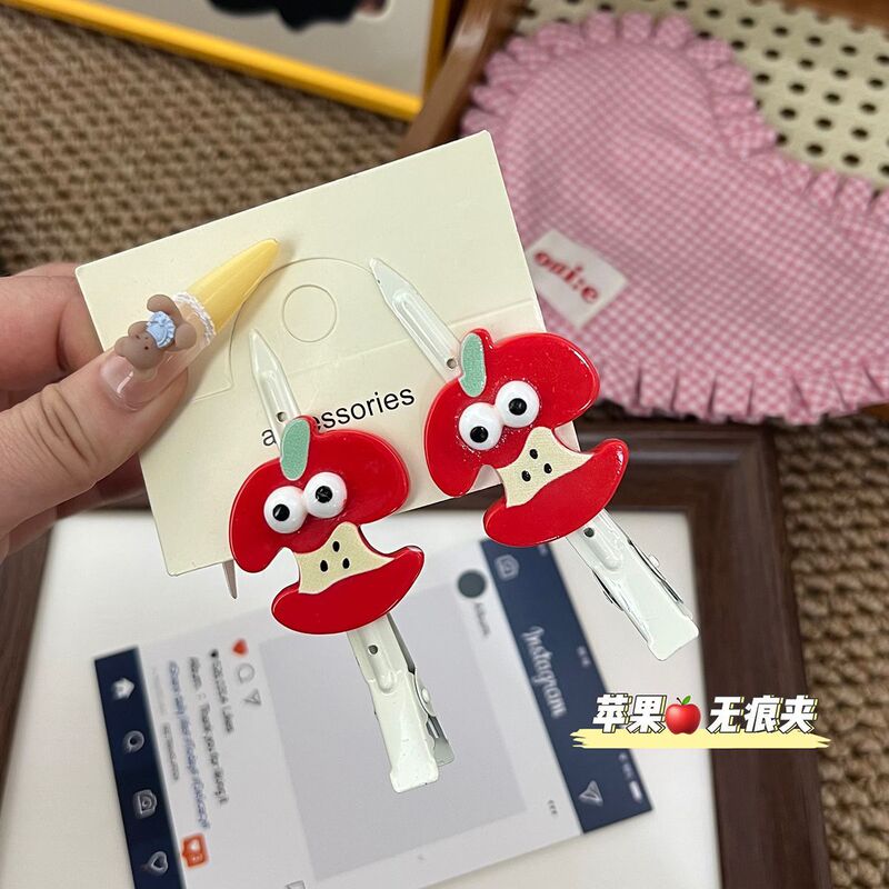 夏季无痕发饰碎发夹不伤发时尚发卡女彩色多巴胺夹子韩系百搭头饰|undefined
