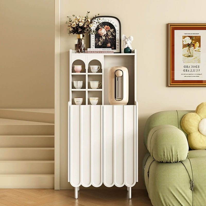 Ретро черный буфет для маленькой квартиры, гостиной, дивана, боковой шкаф, современный простой кофейный шкаф, чайный шкаф, новый свет, роскошь