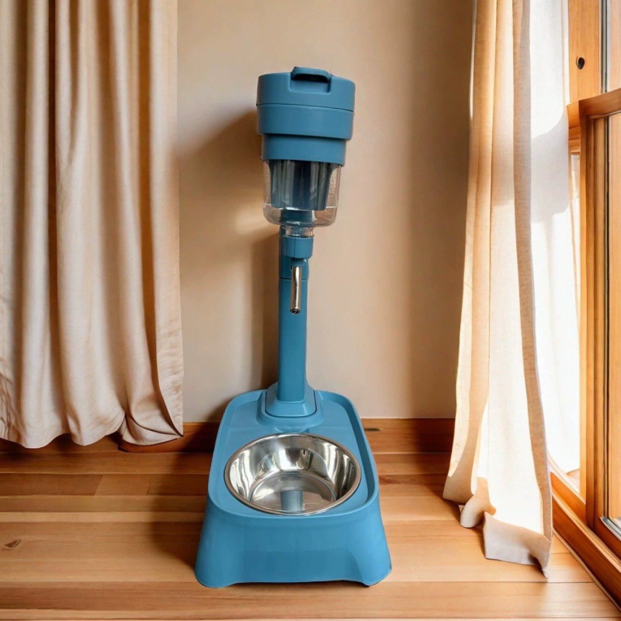 Собака поилка с регулируемой высотой чаша из нержавеющей стали керамическая чаша кукла Тедди кот питает воду для питья