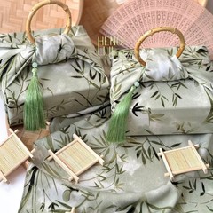結婚式の記念品 風呂敷 国風 空箱 ギフトボックス 従業員ギフト ビジネス会社 美容業界イベント ギフトボックス