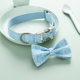Paisley Pet Collar Bow Cross-border Amazon for Pet Collar Tie Gentleman Dog Leash Bow Tie