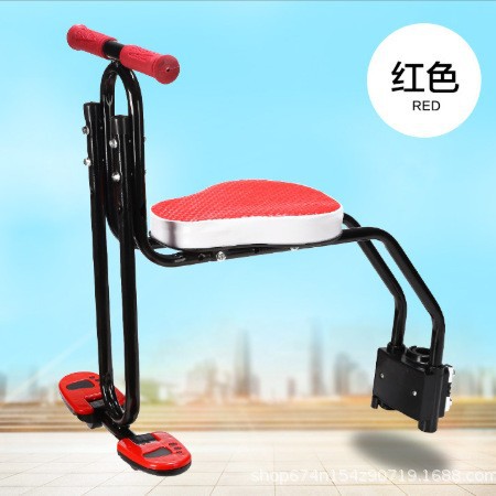 Asiento de bicicleta para niños asiento de bebé seguro asiento de bicicleta de montaña delantero suministros de equitación