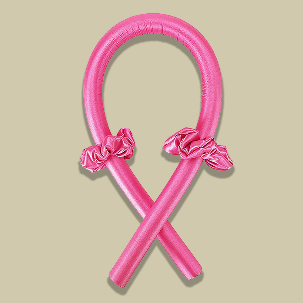 Transfronterizos sin calor perezosos dormir rodillos de cabello esponja de perlas ondas grandes rodillos de cabello anillo de cabello fabricantes de cabello rojo