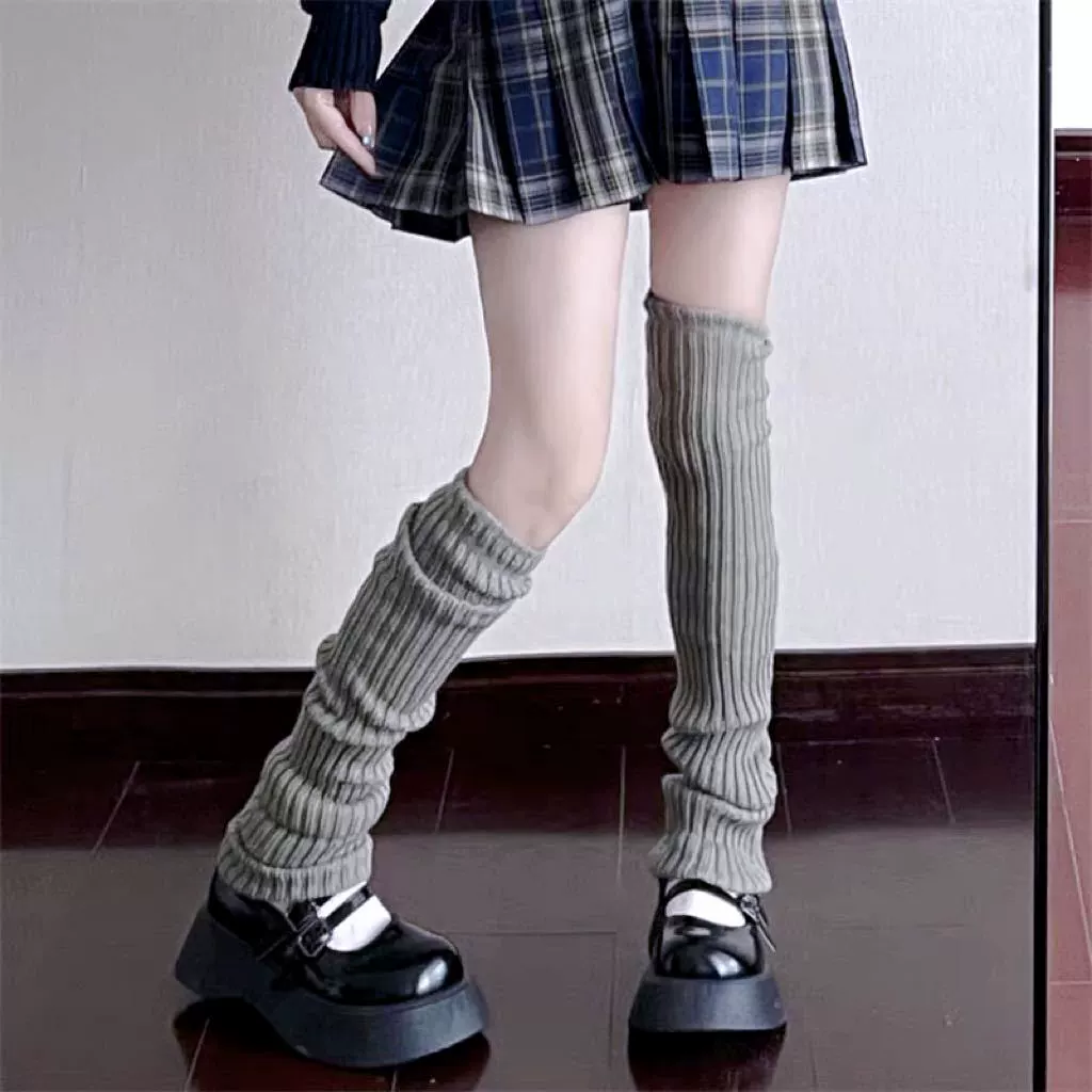 Голеностопники Meiluofu вязанные gaiters, демисезонные, один размер, длина 40–90 см