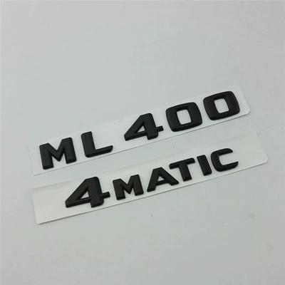 Car logo | ML500 4MATIC car stickers - standard-ml4004matic