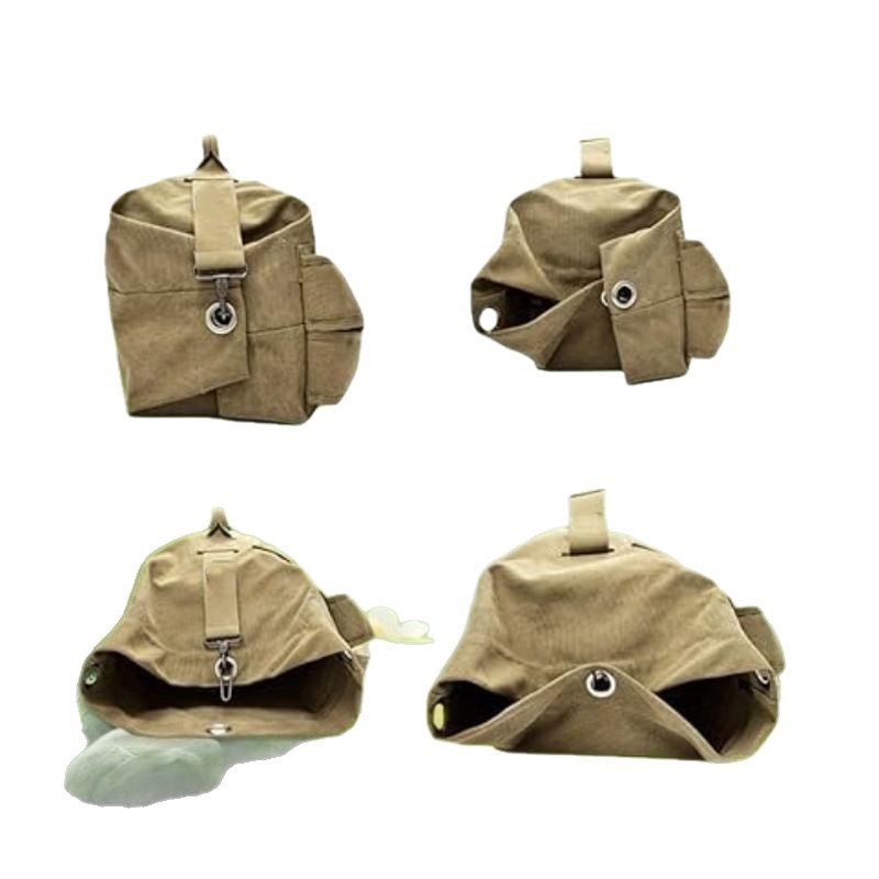 Mochila de hombro para hombres cubo de lona montaña viaje al aire libre deportivo multifuncional bolsa de equipaje de gran capacidad portátil