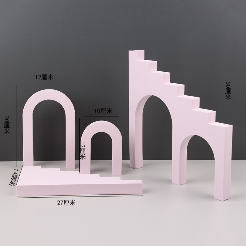 Cubo fotografía props ins Internet celebridad tridimensional joyería belleza Decoración Comida decoración Fondo paño