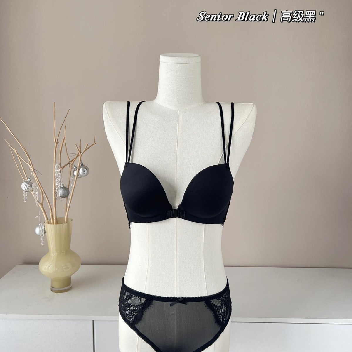 Ventas directas de fábrica comercio electrónico transfronterizo sudeste asiático Vietnam Tailandia ropa interior mariposa chaleco de encaje hermoso sujetador con hebilla delantera