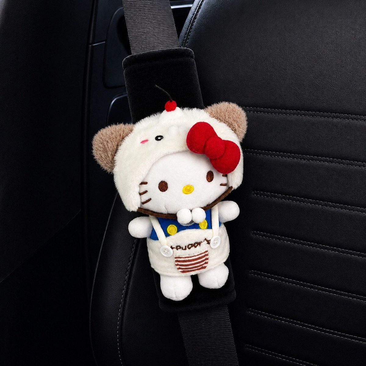 Kitty Seatbelt Shoulder Pads Car Decoration Interior Seatbelt Anti-Wear Clothing Cute Couple Set for Women