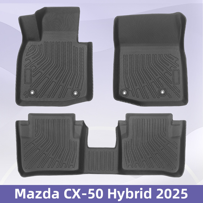Para Mazda CX - 50 Hybrid 2025 3D TPE para todos los tiempos Cojín de colateral