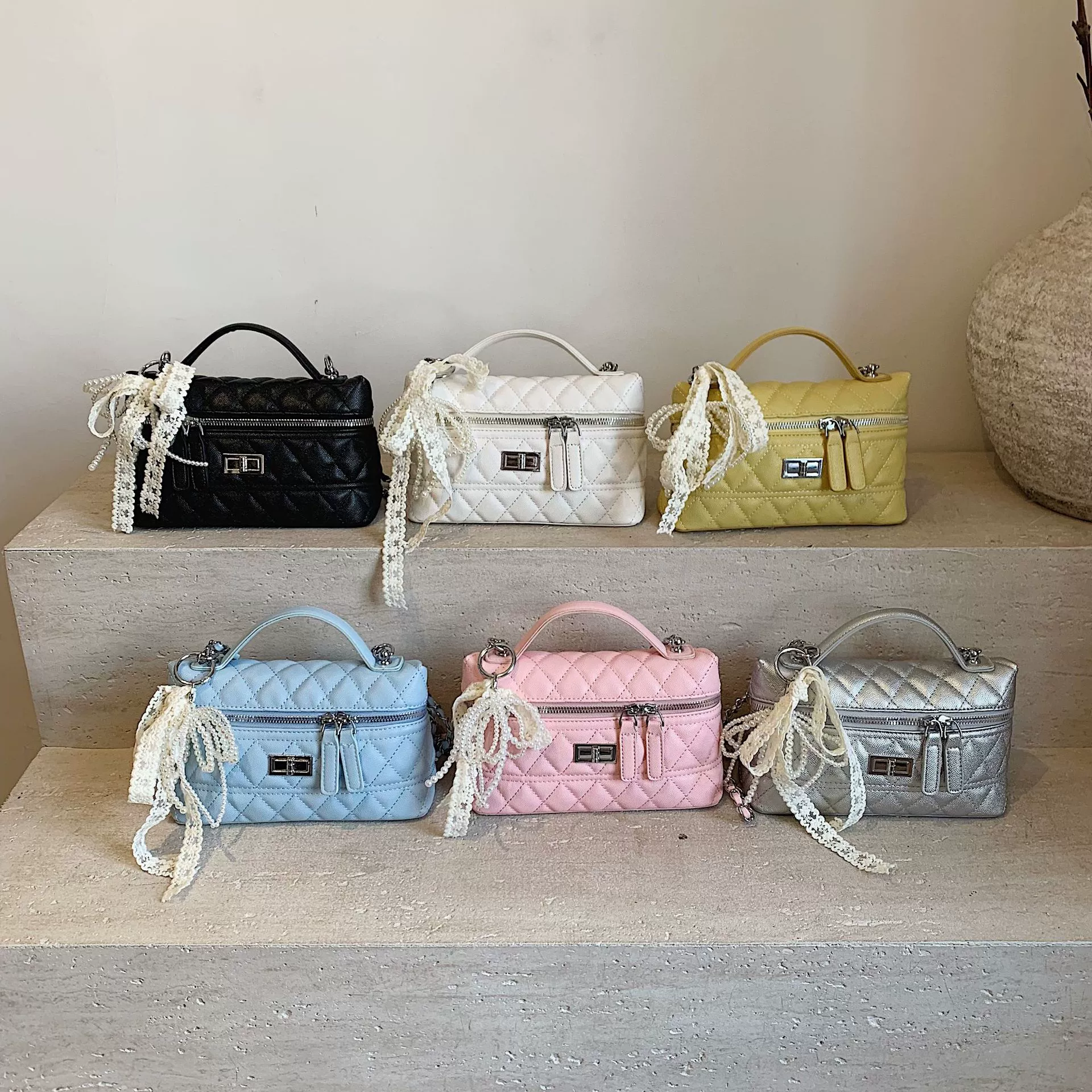 Маленькая коробка, летняя модная сумка через плечо для отдыха в стиле Chanel (международная торговля)