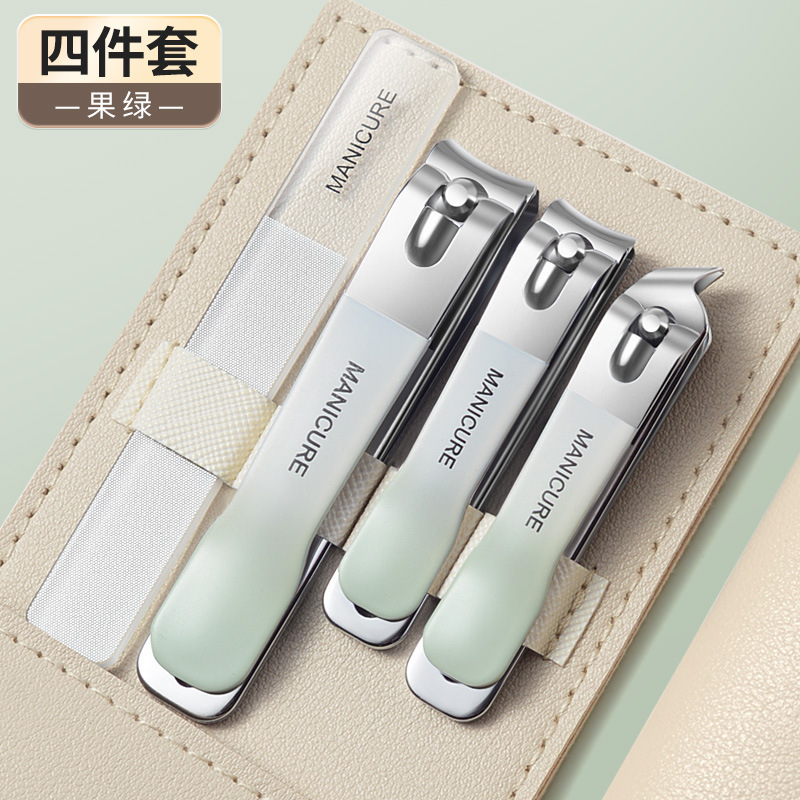 Nail clip portátil nail cutter kit kit de manicure para mujeres giratorias manicure tijeras al por mayor personalizadas biselado image 8