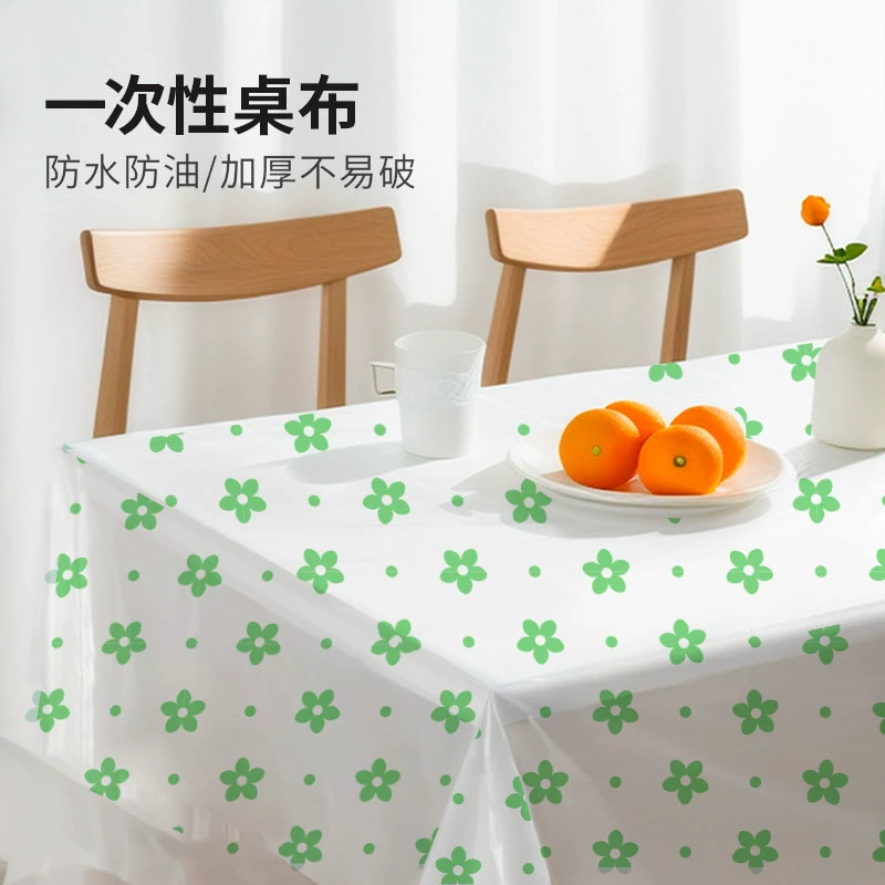 Одноразовые скатерти утолщенные прямоугольные оригинальные скатерти для кемпинга водонепроницаемый принт маслостойкий утолщенный скатерть без стирки