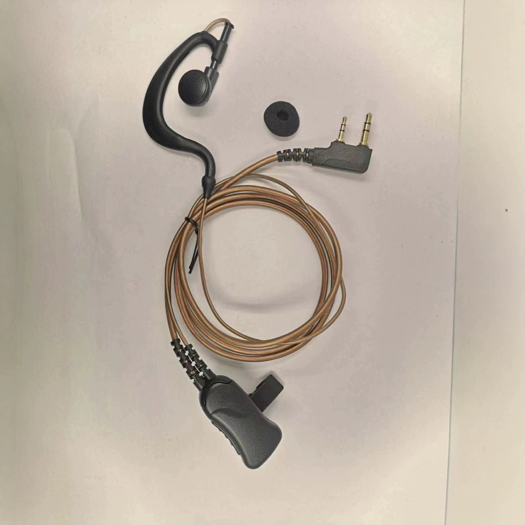 (2개) KENWOOD TH-F6 TK-2170 BF BF-888S UV-5R 워키 토키 헤드셋 걸이 금선과 호환 가능