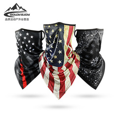 Ice Silk Magic Headband Outdoor Cycling Fishing Hiking Headband Ear Hanging Headband Cool Breathable Quick-drying Triangular Headband XTJ30