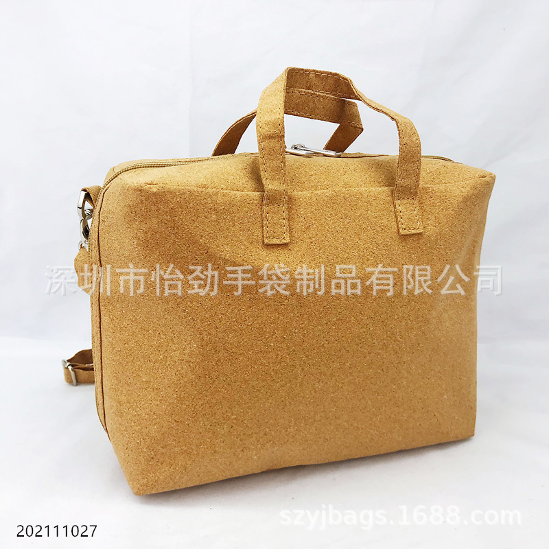 手提式软木包包单肩软木包 可降解材料提包男女适用手提包定制
