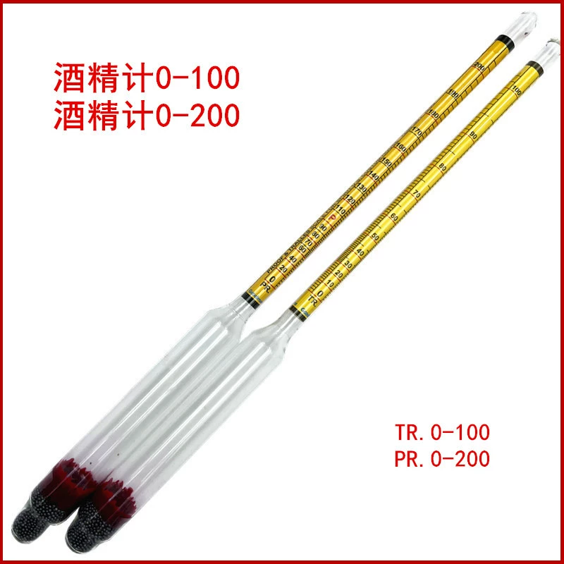 Спиртомер производитель Американский спиртовой спирт прецизионный 0-200 прибор для измерения алкоголя спиртометр 100