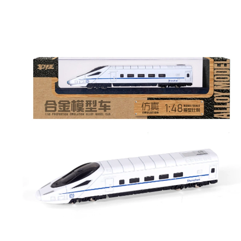 Alloy car, realistic car model, train, toy, metal minifigure