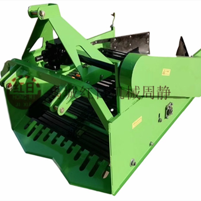 土豆收获机4U-1   马铃薯收获机   拖拉机悬挂地瓜收获机