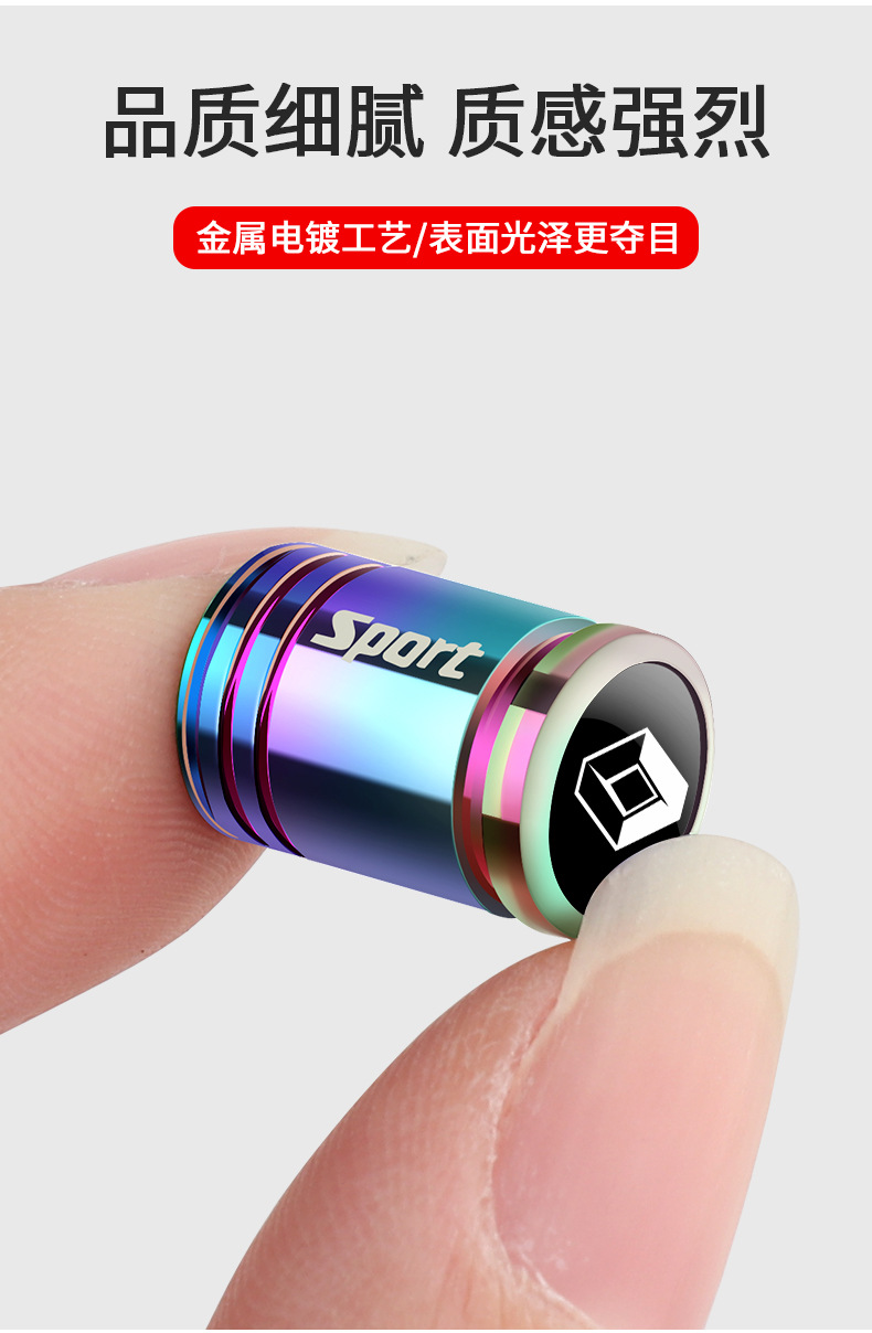 Suitable for Renault E nocoreao Corejia rebin capbin tire valve cap anti-theft valve core cover