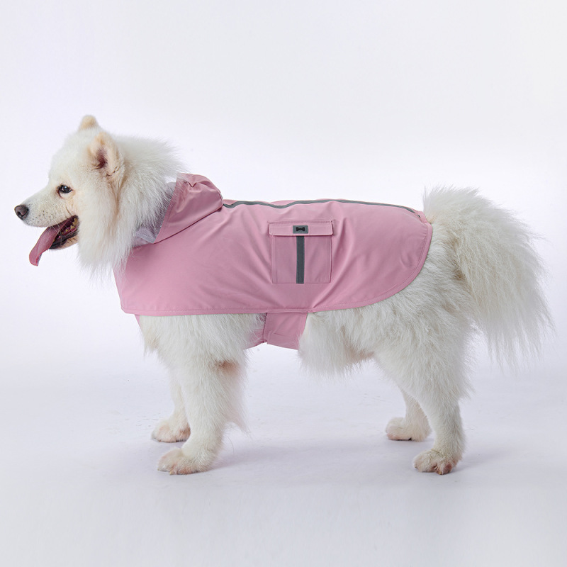犬クロスボーダー反射ペットレインコート大型犬アウトドア防水犬突撃服柴犬金毛服現物|undefined