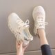 Cross-border Feeling Mesh sneaker Women's Summer 2024 New Hollow Breathable Mesh Soft Bottom Running Shoes
