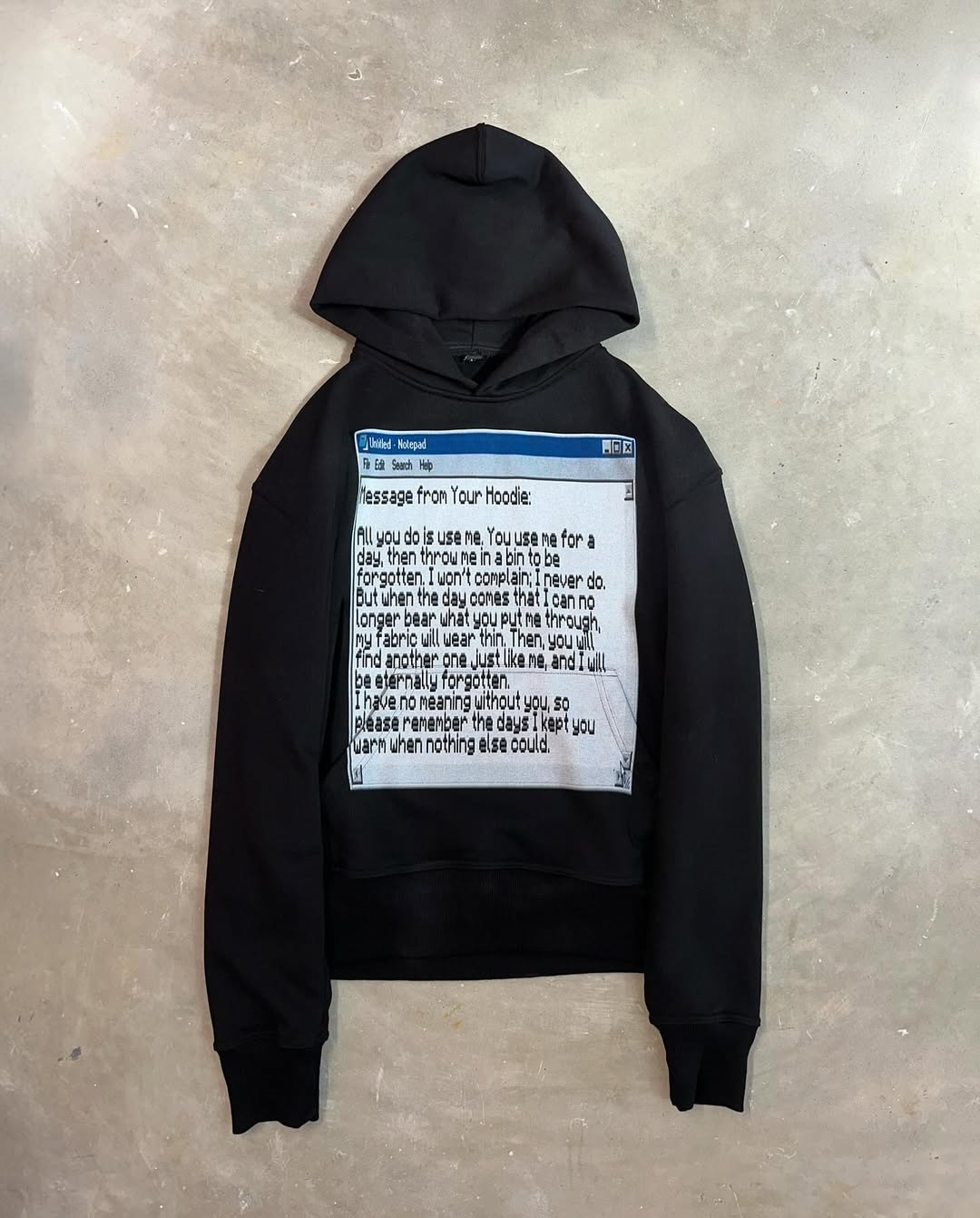 Men's Printed Sweatshirt And Elastic Drawstring Sweatpants Set_voghion.com