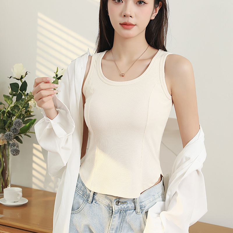 Spring summer base body-friendly tank top sleevless
