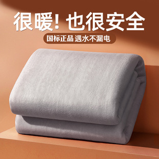 Electric Blanket Manufacturer Wholesale Double Dual Control 1.95m Household Dehumidification and Mite Removal Three-Person Electric Mattress Drop Shipping