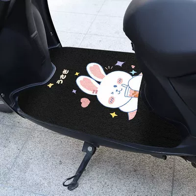 Electric vehicle foot mat — Wire Ring Waterproof Mats - little-rabbit-2540cm