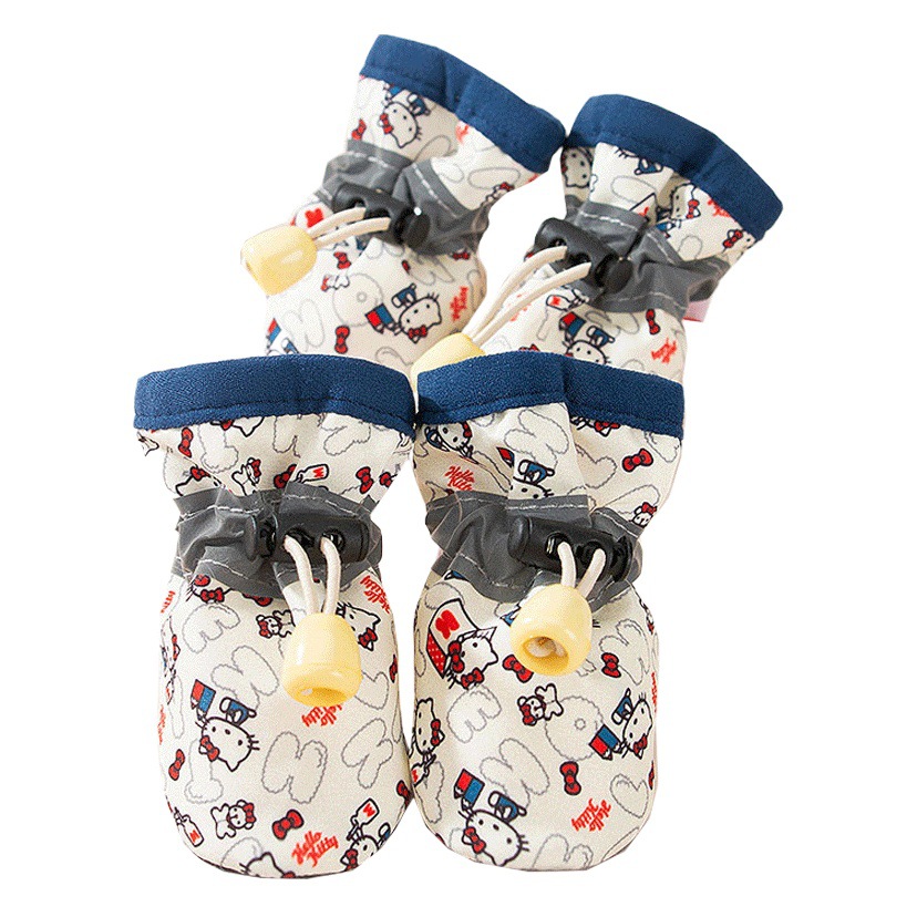 Zapatos para perros de otoño e invierno para perros pequeños para mascotas sin caída de verano transpirable Four Seasons gato mascota excursión zapatos de suela blanda