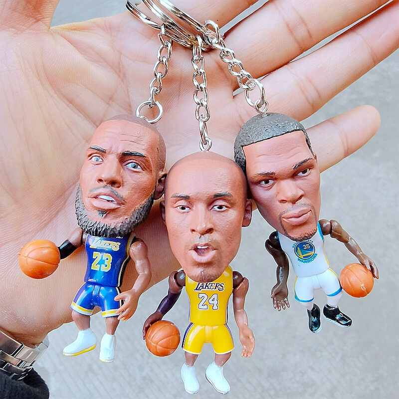 Basketball Fan Supplies Lori Kobe Warriors Curry Durant Lakers James Doll Irving Doll Keychain Basketball Fan Supplies Lori Kobe Warriors Curry Durant Lakers James Doll Irving Doll Keychain