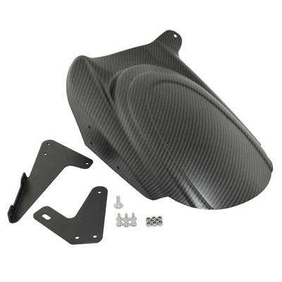 Suitable for Kawasaki Versys Motorcycle Fender - carbon-color-water-transfer-printing