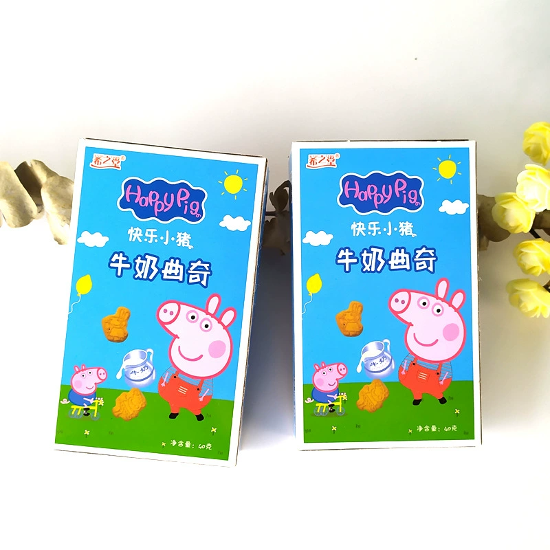 Xizhitang Happy Pig Milk Cookie 30 г хрустящее печенье детское кулинарное лунное возвращение к празднику умные закуски