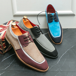 Leather�羳��aƤЬ38-48�aĥɰƤײɫϵ��ľ�׵͎���ЬӢ���L��