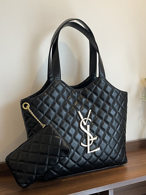 Wholesale New Korean Style Single-Shoulder Tote Bag for Women 2026 New Embroidered Quilted Fashion Large-Capacity Shoulder Bag
