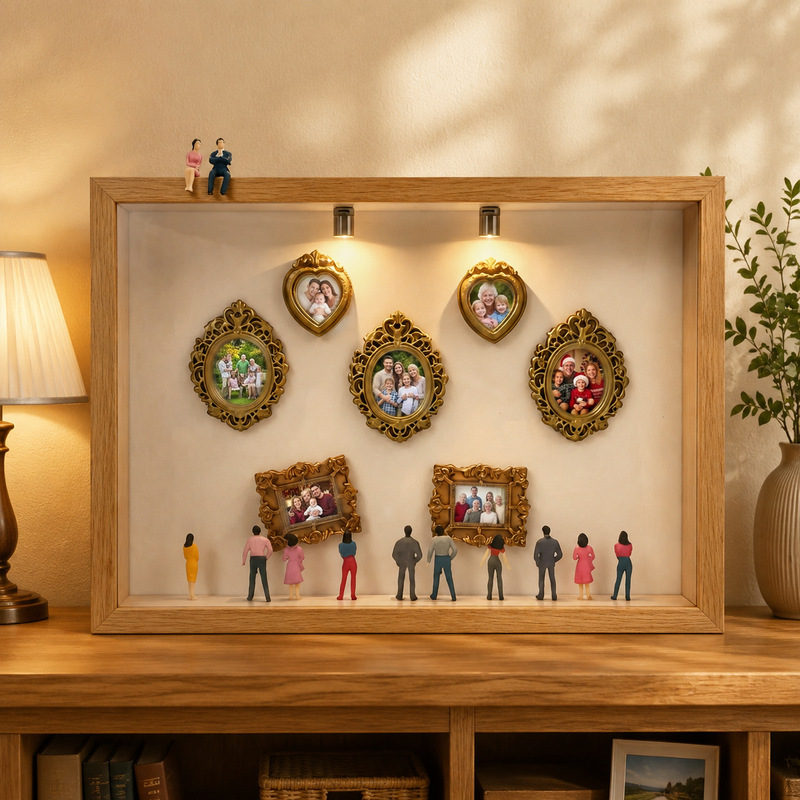 DIY Mini Museum Silhouette Box Miniature DIY Museum Silhouette Box Miniature Photo Frame DIY Mini Museum Silhouette Box Miniature DIY Museum Silhouette Box Miniature Photo Frame