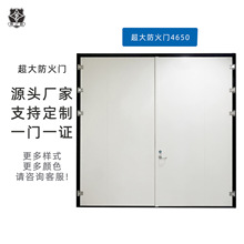 钢制超大防火门鑫之盾特种门窗甲级乙级定制钢质大门消防安全工程