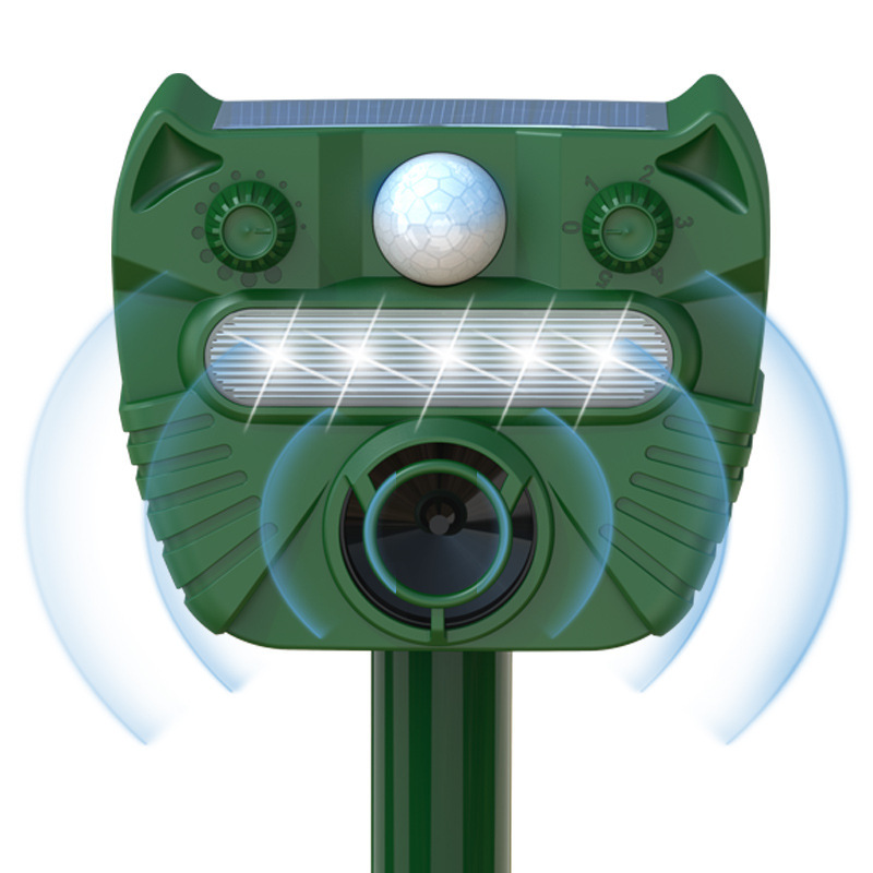 新品ソーラー動物駆除器充電ドライブ猫駆除犬赤外線ソーラー動物駆除器現物|undefined