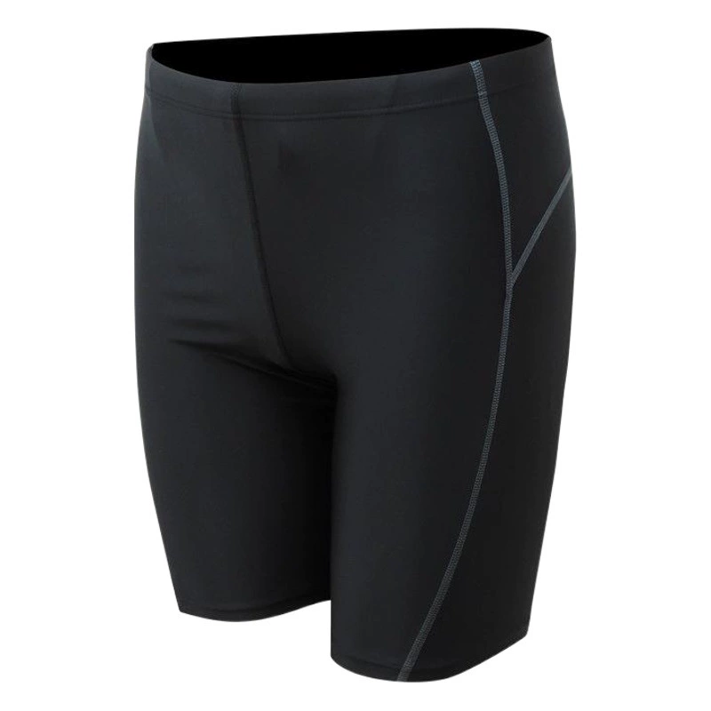 Модные плавки, мужские плавки с защитой от смущения, Пятиточечные плавки, быстросохнущие спортивные мужские плавки для профессиональных тренировок на средних ногах