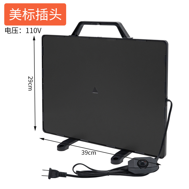 Calentador de calefacción de Casa de pollo Casa de perro mascota nido de pollo calefacción viento cálido calentador de cría de pollo granja de pollo placa de calefacción