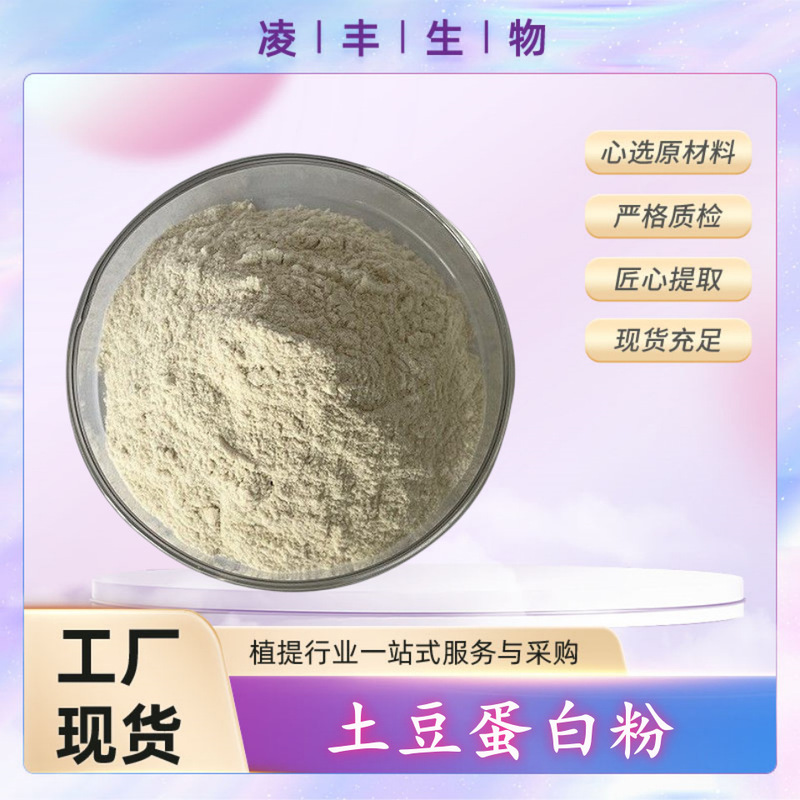 Potato Protein Powder 90% Potato Protein Powder Potato Protein Water-Soluble in Stock Large Quantities Available at a Discount