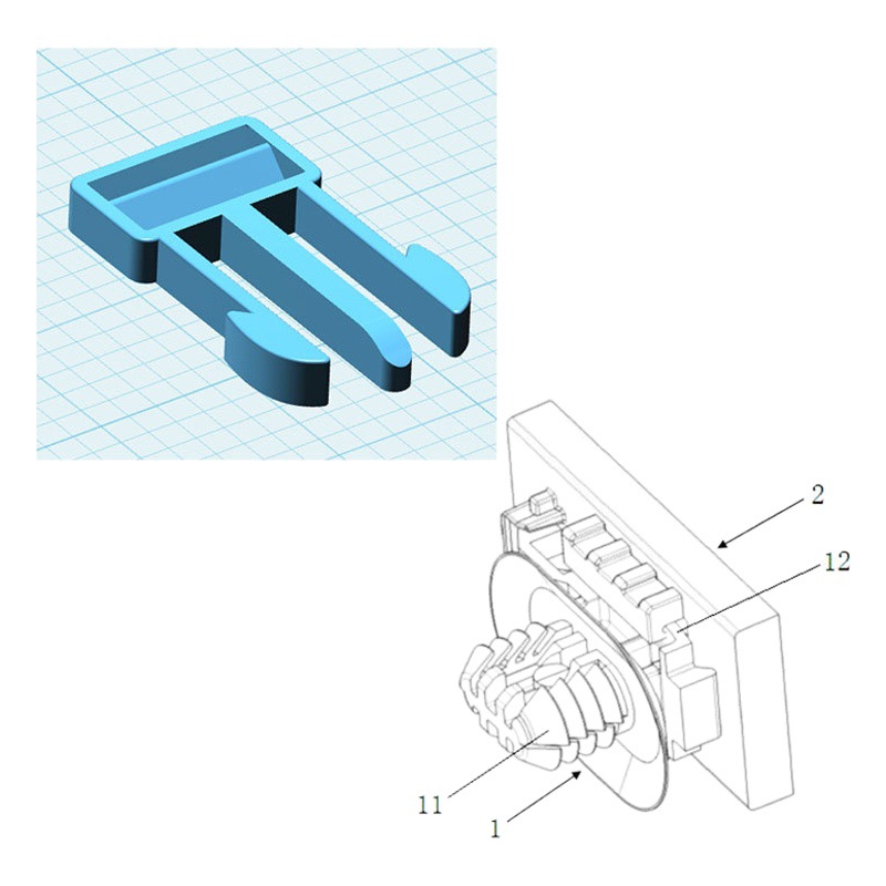 Adecuado para Honda Mercedes-Benz coche hebilla clip interior techo accesorios plástico remache nylon puerta panel clavo