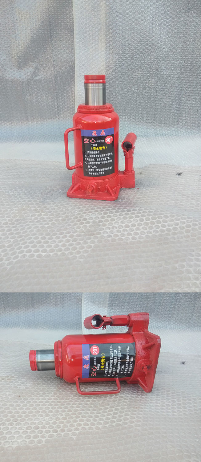 Hollow Jack 20 tons 50 tons manual hydraulic qianjinding 70T32T auto repair tool piston press sleeve pull cylinder sleeve